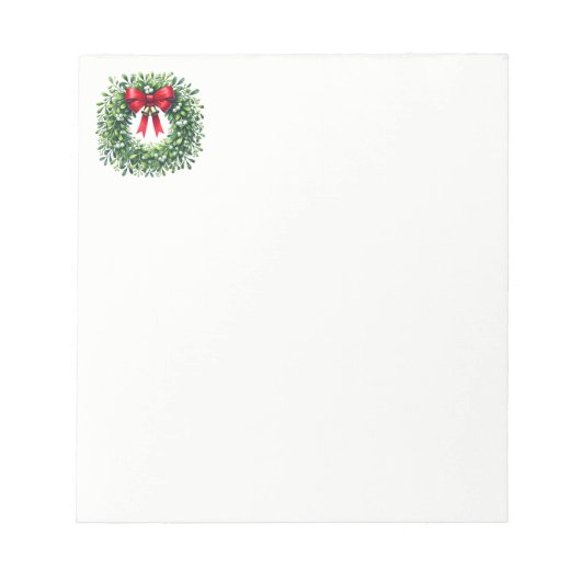 Bloc-notes de Noël (Devant)