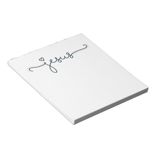 Bloc-notes de Noël de Jésus Utilisation quotidienn (Incliné)