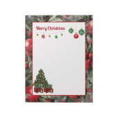Bloc-notes de Noël festif (Tourné)