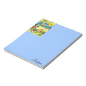 Bloc-notes de Noël Père Noël au Beach Bum (Tourné)