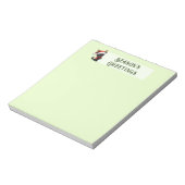 Bloc-notes de Noël personnalisé (Tourné)
