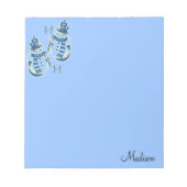 Bloc-notes de Noël Snowman (Devant)