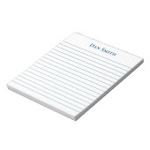 Bloc-notes de nom personnalisé (Tourné)