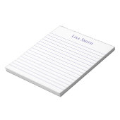 Bloc-notes de nom personnalisé (Tourné)
