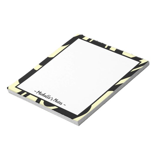 Bloc-notes de nom personnel (Tourné)