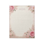 Bloc-notes de notes de foi florales (Tourné)
