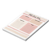Bloc-notes de notes d'étude de la Bible aux tons r (Tourné)