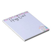 Bloc-notes de Pâques pour le Printemps (Incliné)