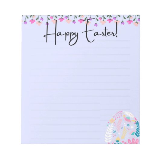Bloc-notes de Pâques pour le Printemps (Devant)