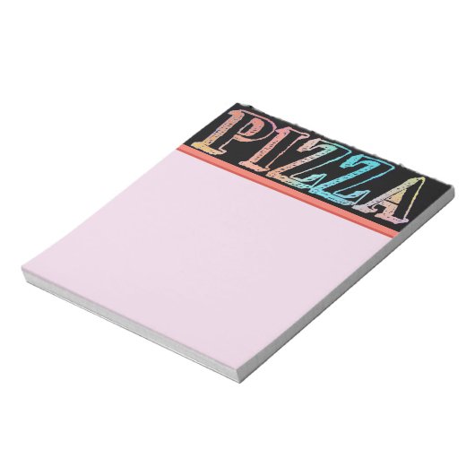 Bloc-notes de pizza (Tourné)