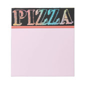 Bloc-notes de pizza (Devant)