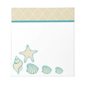Bloc-notes de plage Seashells (Devant)
