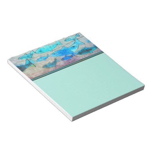 Bloc-notes de poisson (Incliné)