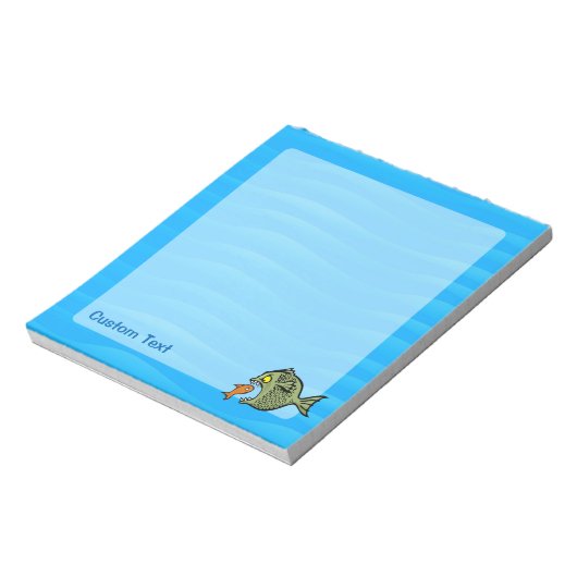 Bloc-notes de poisson tyran (Tourné)