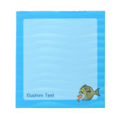 Bloc-notes de poisson tyran (Devant)