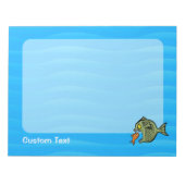 Bloc-notes de poisson tyran (Devant)