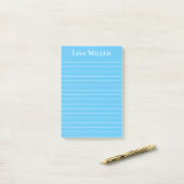 Bloc-notes de post-it (Sur un bureau)
