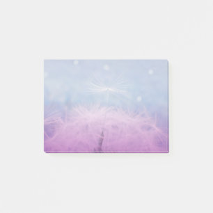 Bloc-notes de post-it de graine de Dandilion