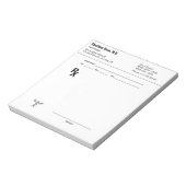 Bloc-notes de prescription personnalisé – RX de do (Tourné)