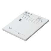 Bloc-notes de prescription personnalisé – RX de do (Tourné)