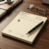 Bloc-notes de prescription personnalisé – RX de do