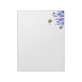 Bloc-notes de printemps avec fleurs et abeilles vo (Tourné)