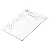 Bloc-notes de progression de traitement endodontiq (Incliné)