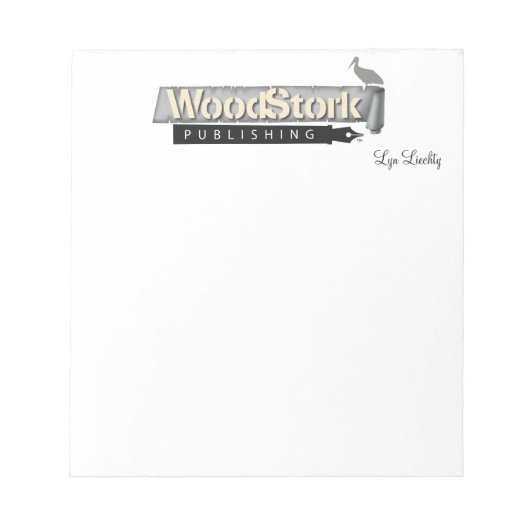 Bloc-notes de publication Lyn Liechty WoodStork (Devant)