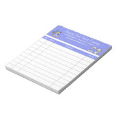 Bloc-notes de réception de la machine à coudre à b (Tourné)