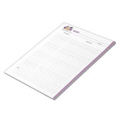 Bloc-notes de recette culinaire (Incliné)