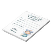 Bloc-notes de reçu de la fée des dents Fairyland I (Tourné)