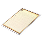 Bloc-notes de registre (Incliné)