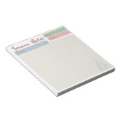 Bloc-notes de série (Incliné)