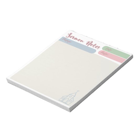 Bloc-notes de série (Tourné)