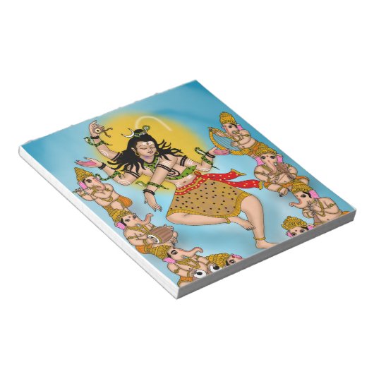 Bloc-notes de Shiva dansant (Incliné)