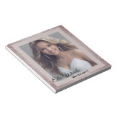 Bloc-notes de signature Tuxedo Glitz (Incliné)