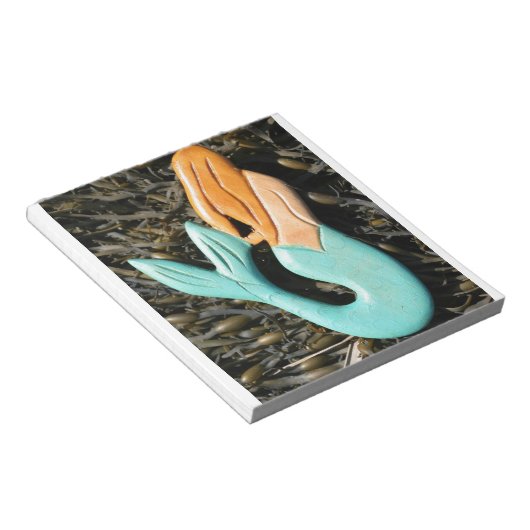 bloc-notes de sirène à queue bleue (Incliné)