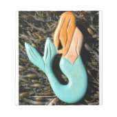 bloc-notes de sirène à queue bleue (Devant)