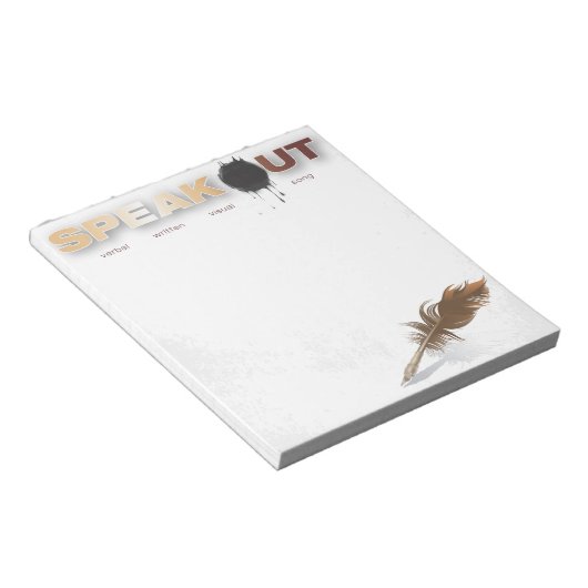 Bloc-notes de sortie (Incliné)