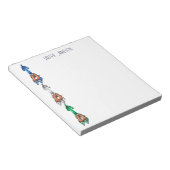 Bloc-notes de talons de Stiletto personnalisée Gla (Incliné)