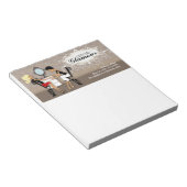 Bloc-notes de technicien d'ongles personnalisable (Incliné)