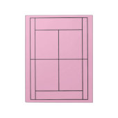 Bloc-notes de tennis (Tourné)