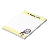 Bloc-notes de tennis mignon avec dessin de raquett (Tourné)