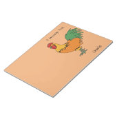 Bloc-notes de texte et de couleur personnalisés (Incliné)