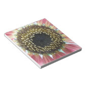 Bloc-notes de tournesol rose (Incliné)