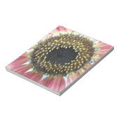 Bloc-notes de tournesol rose (Tourné)
