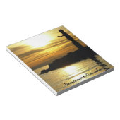 Bloc-notes de Vancouver Personnalisé Vancouver Sou (Incliné)