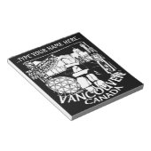 Bloc-notes de Vancouver Personnalisé Vancouver Sou (Incliné)