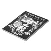 Bloc-notes de Vancouver Personnalisé Vancouver Sou (Tourné)