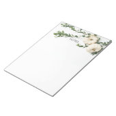 Bloc-notes d'écriture de notes d'automne (Incliné)